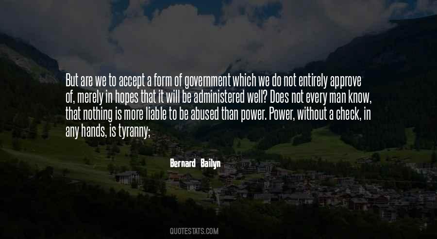 Quotes About Tyranny In Government #267623