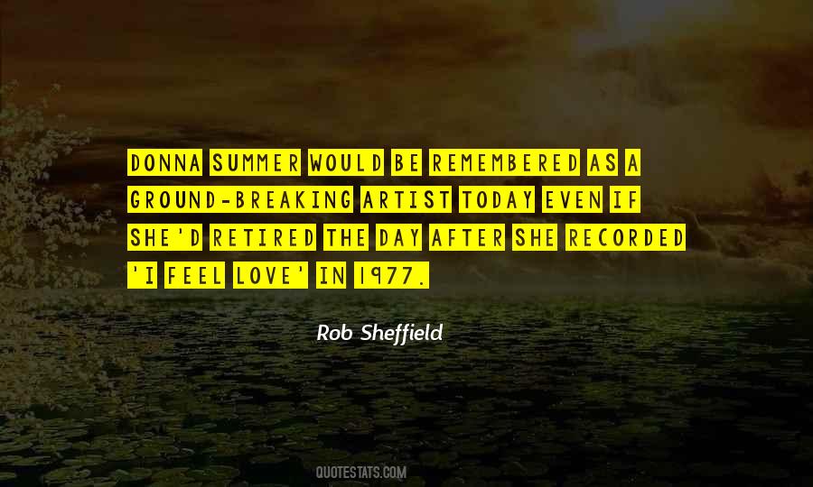 Quotes About Sheffield #171671