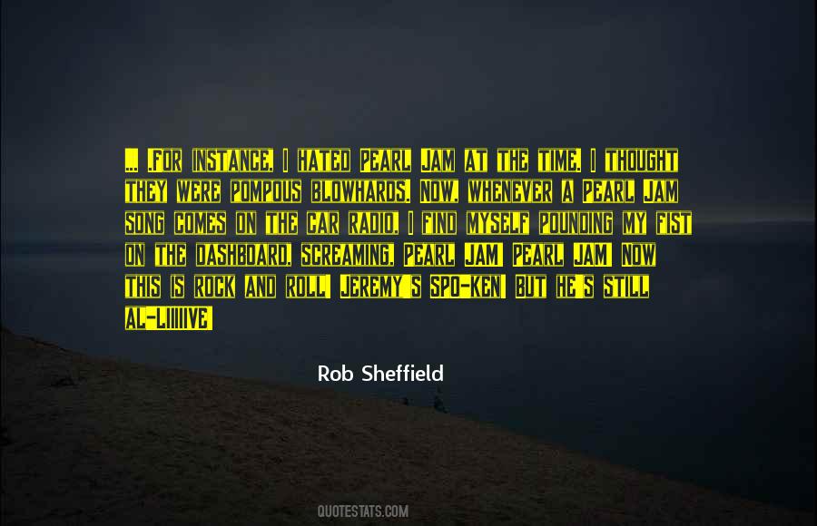 Quotes About Sheffield #309287