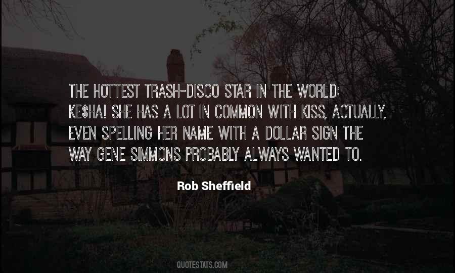 Quotes About Sheffield #634316