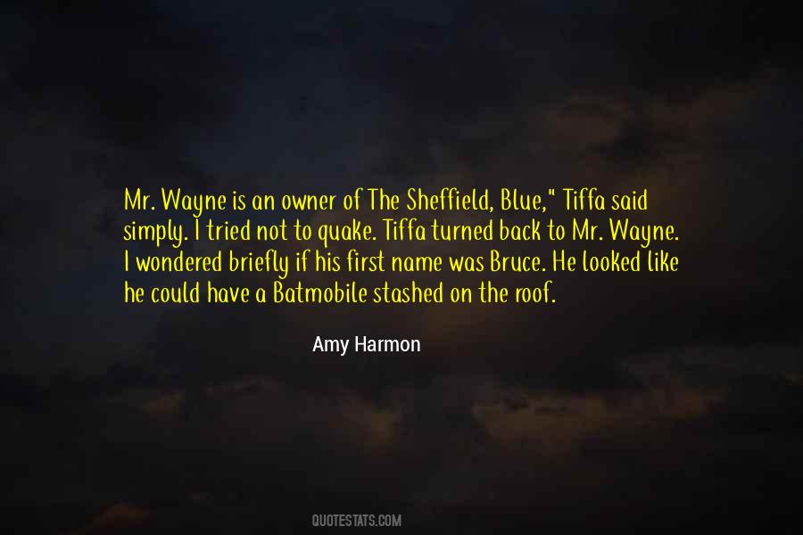 Quotes About Sheffield #93787