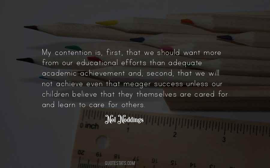 Quotes About Educational Success #160988