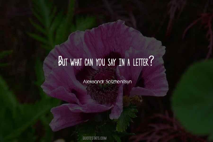 Quotes About The Letter Y #7257