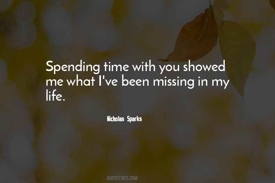 Quotes About Love Spending Time With You #209321