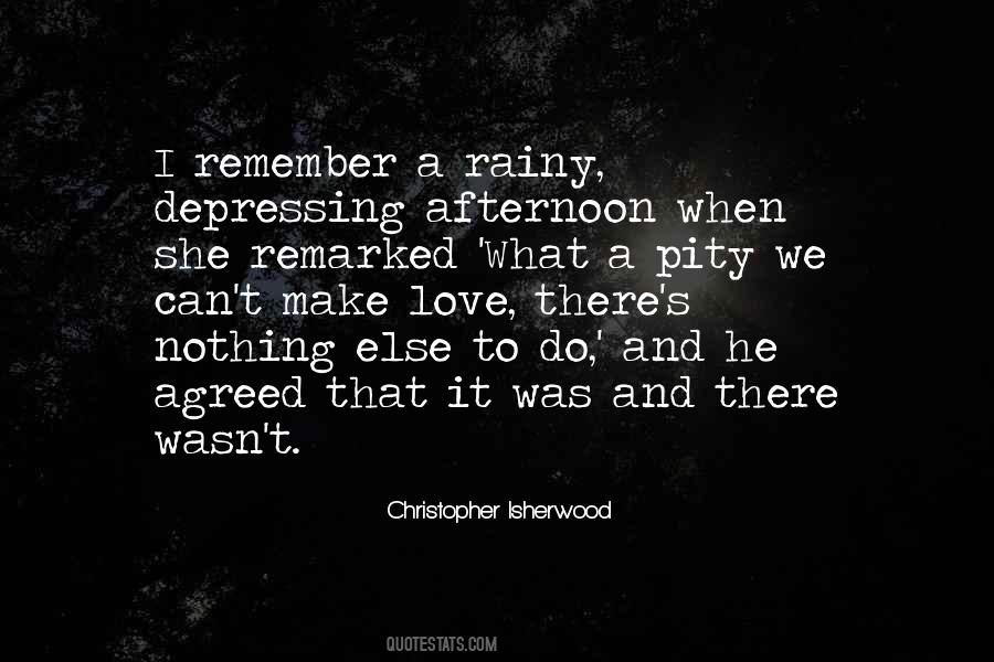 Quotes About Depressing Love #467474