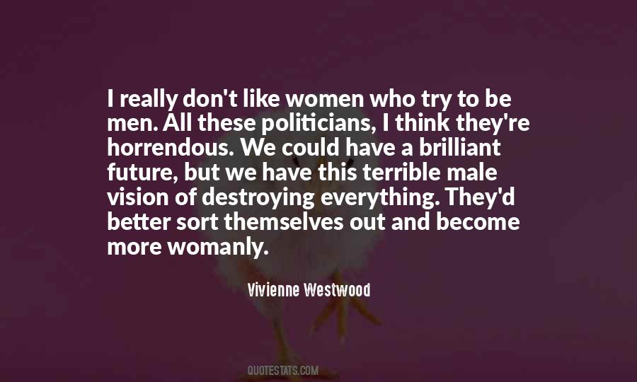 More Womanly Quotes #1522260