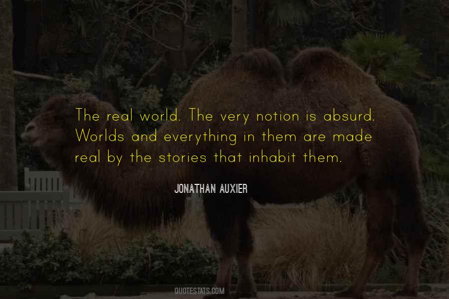 Quotes About Real World #1416288