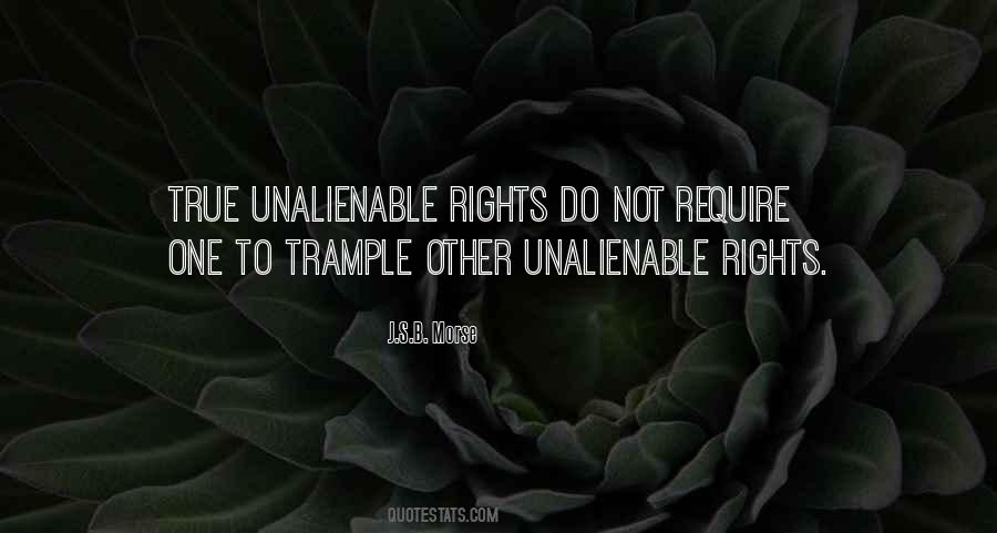 Quotes About Unalienable Rights #1329063