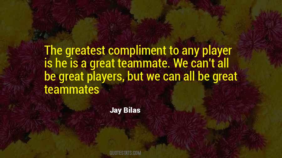 Great Teammate Quotes #237892