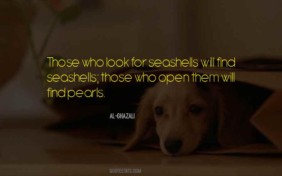 Quotes About Seashells #1199596