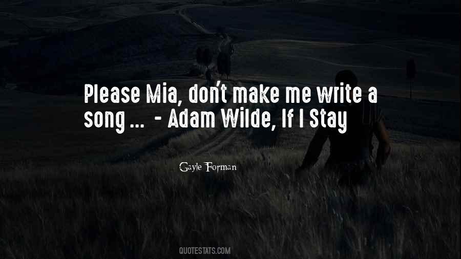 Make Me Stay Quotes #1692896