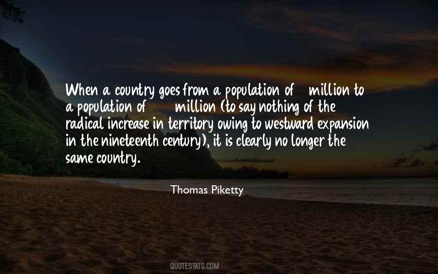Increase Of Population Quotes #1532835
