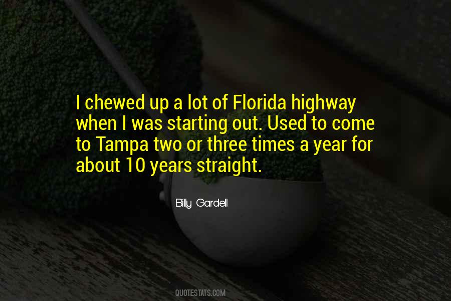 Quotes About Tampa Florida #191789