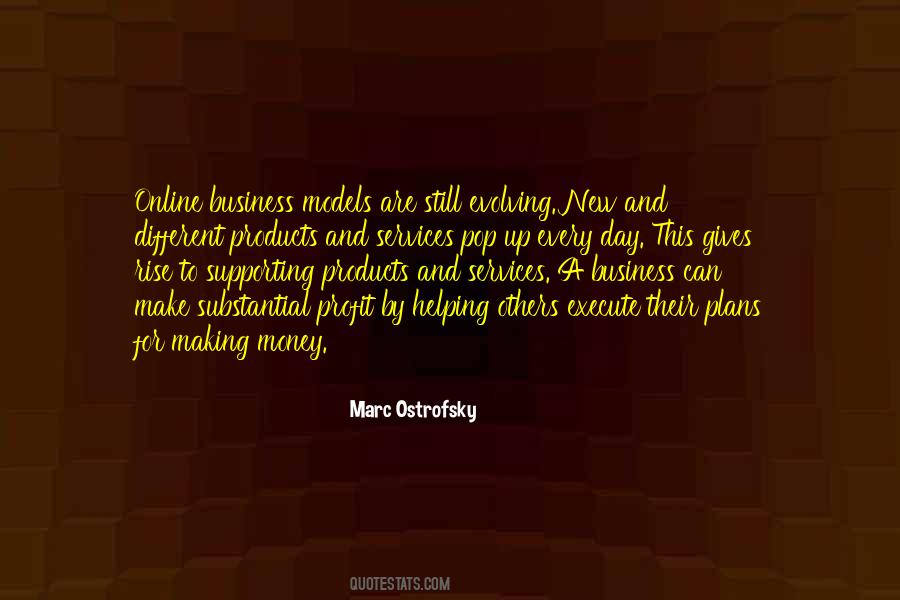Quotes About Business Models #1596823