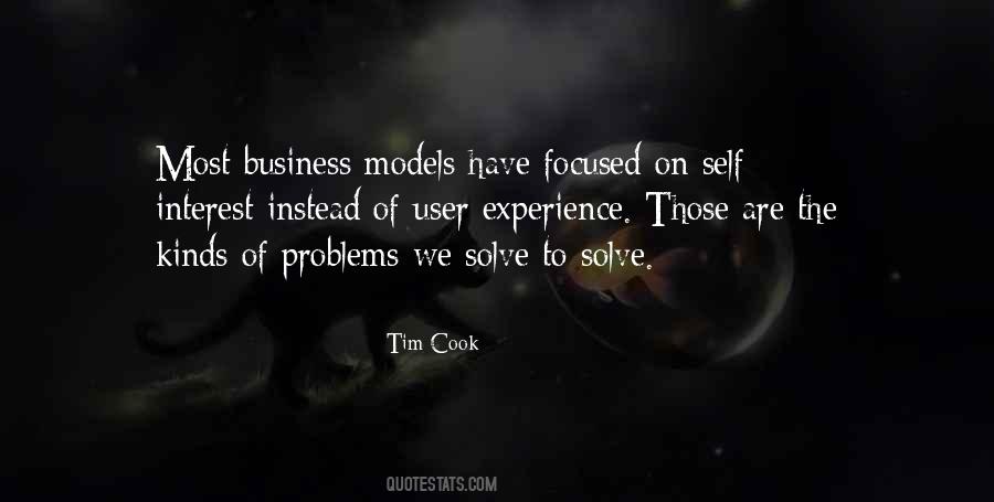 Quotes About Business Models #1634672