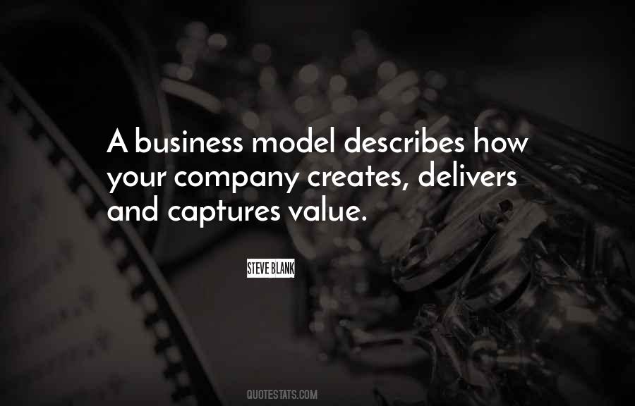 Quotes About Business Models #786852