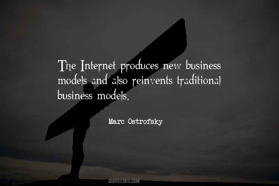 Quotes About Business Models #825000