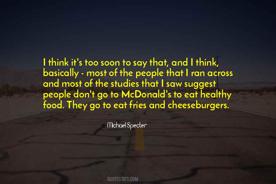 Quotes About Cheeseburgers #1687111
