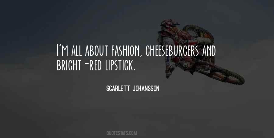Quotes About Cheeseburgers #1832288
