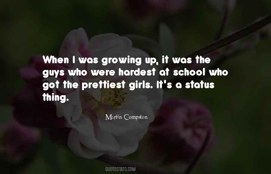 Girls Growing Up Quotes #1756131