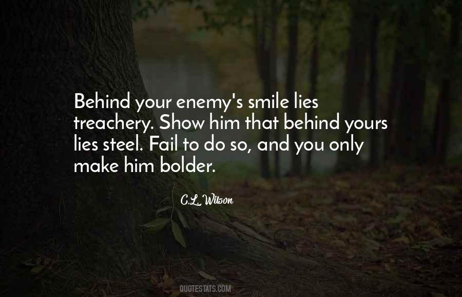 Quotes About Behind The Smile #832339