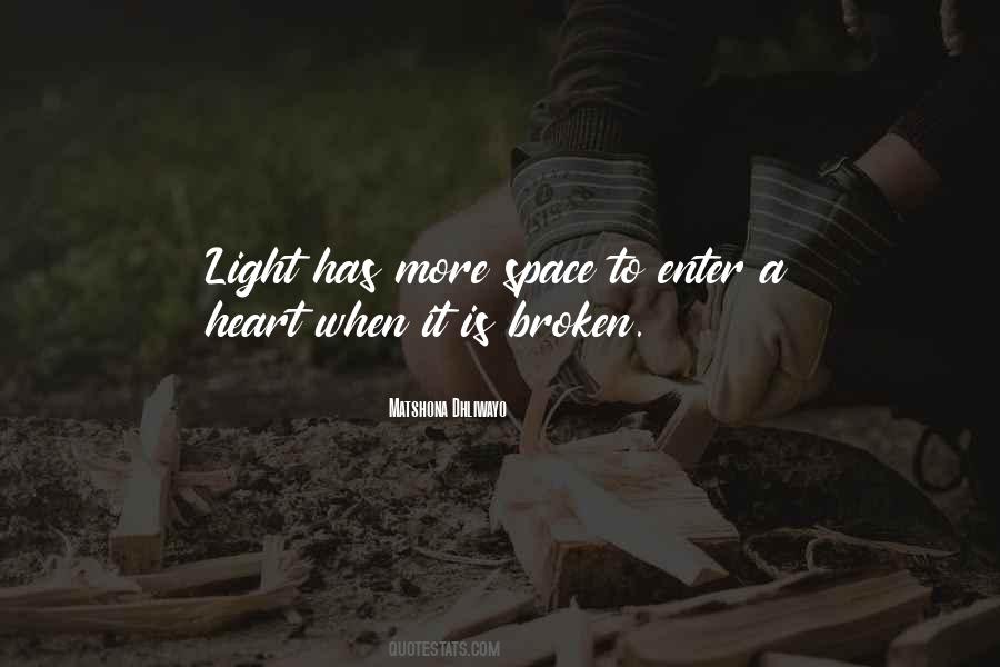 Heart Space Quotes #112866