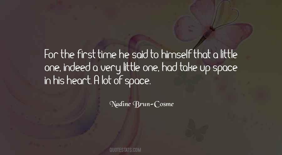 Heart Space Quotes #1222024