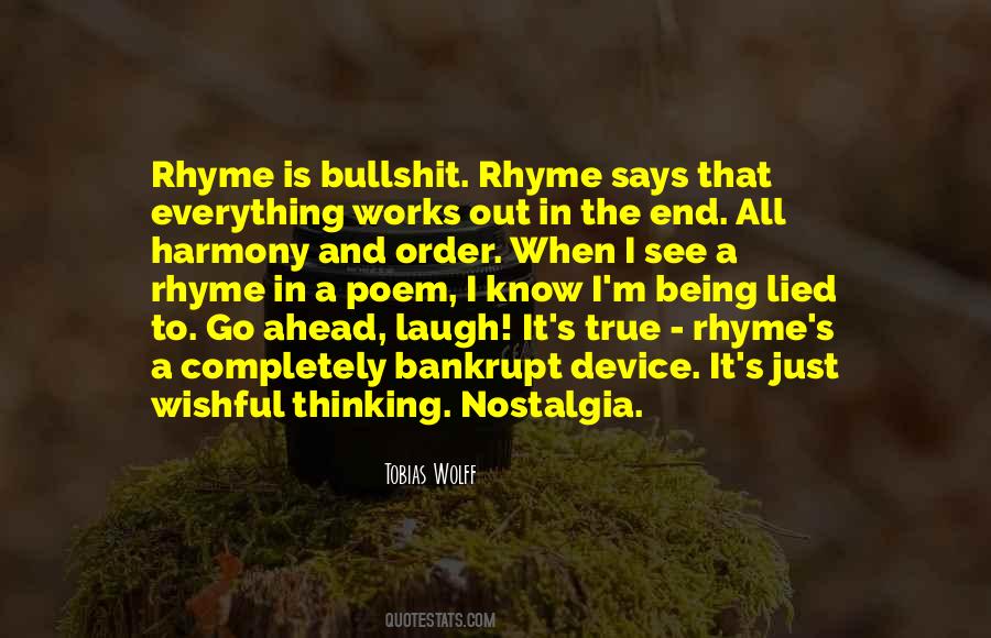 Quotes About It All Works Out In The End #1614306