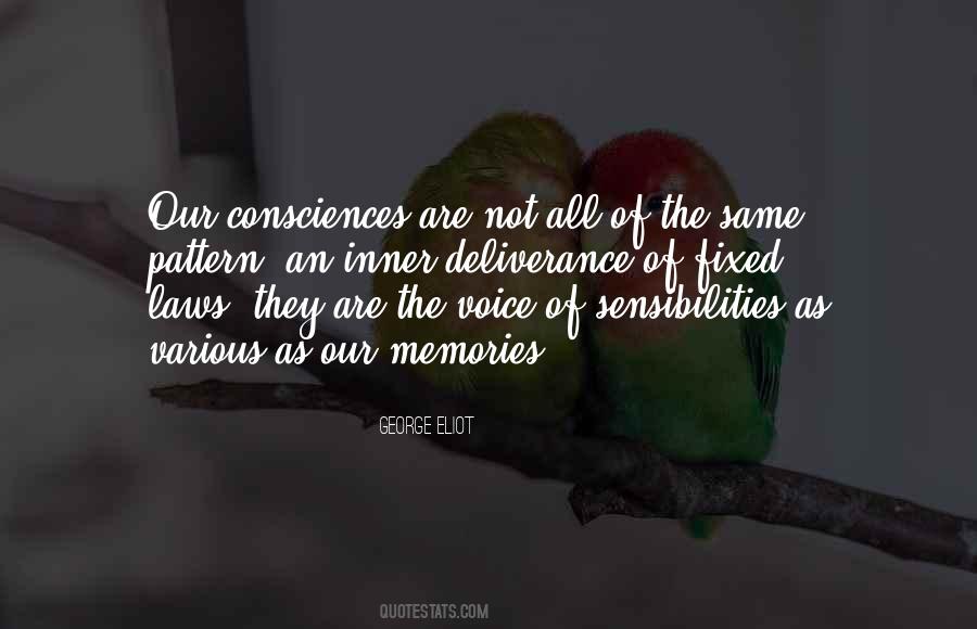 Quotes About Consciences #972414
