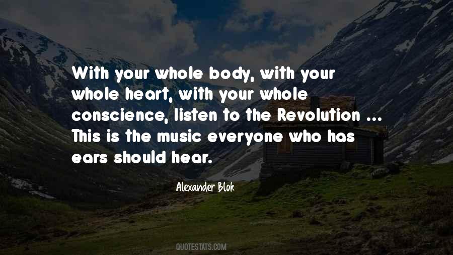 Listen With Your Heart Quotes #1301694