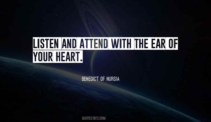 Listen With Your Heart Quotes #1335238