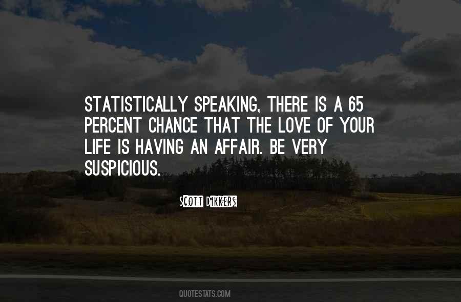 Statistically Speaking Quotes #55184