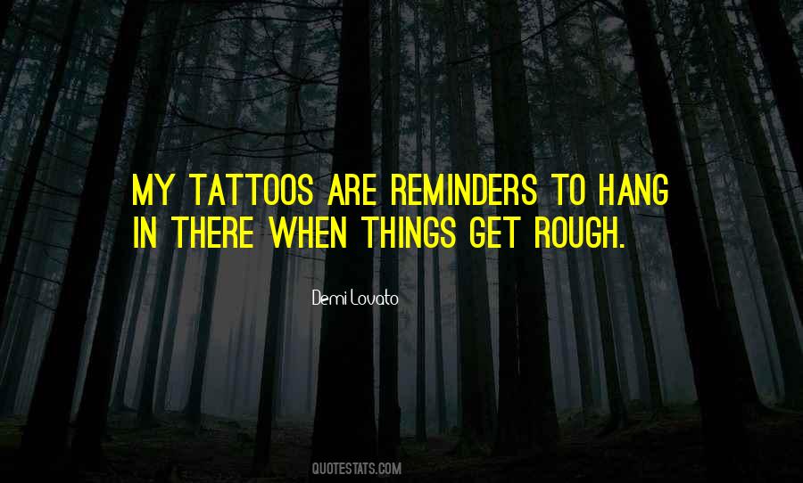 Quotes About Tattoos #1167576