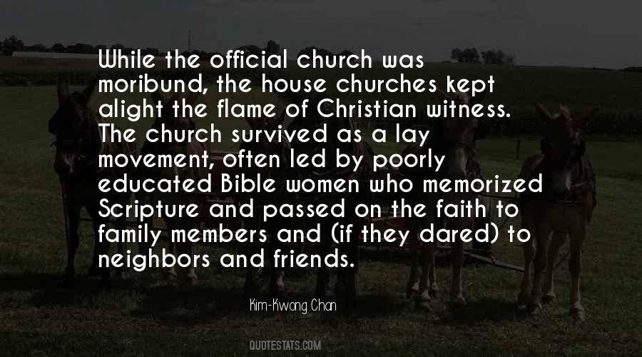 Quotes About House Churches #1074065