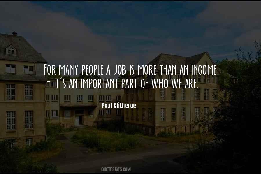 More Than A Job Quotes #617704