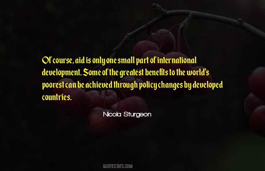 Quotes About Development Aid #306322