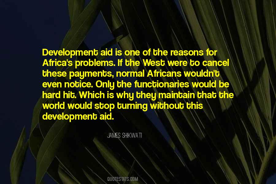 Quotes About Development Aid #820338