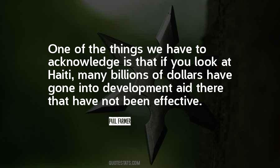 Quotes About Development Aid #95107