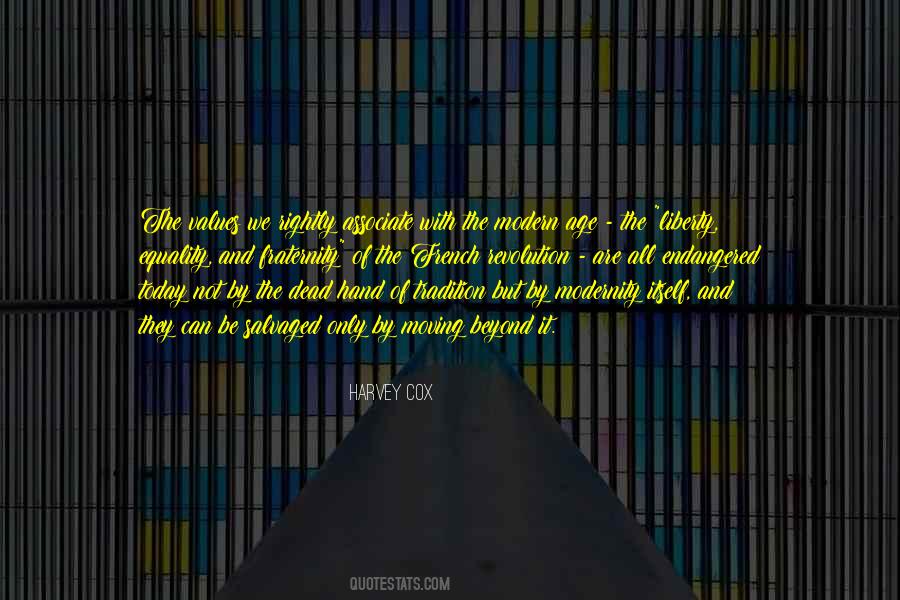 Modern Values Quotes #62122