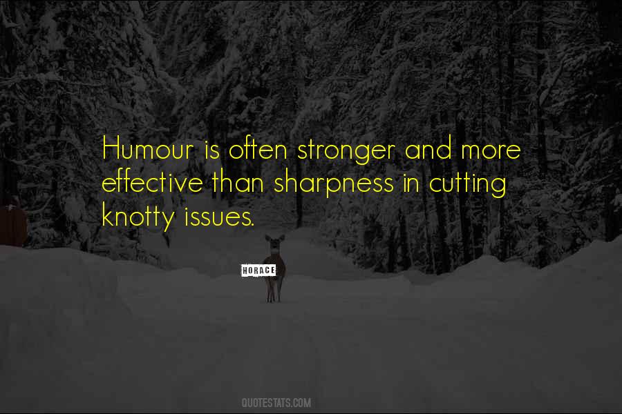 Quotes About Sharpness #1015418