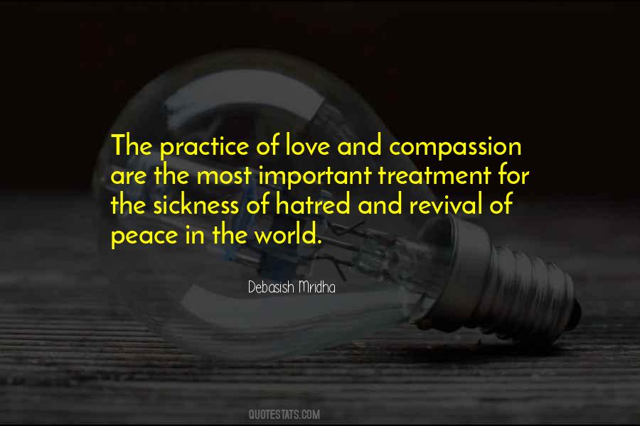 Peace And Compassion Quotes #1222156