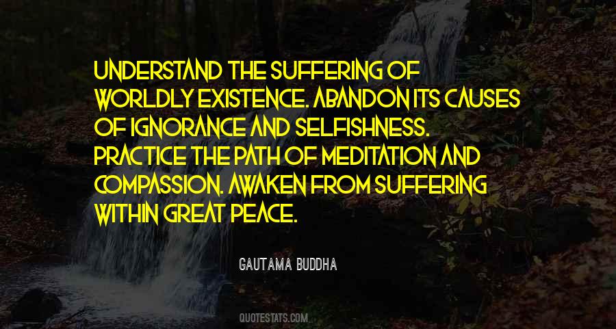 Peace And Compassion Quotes #1282502
