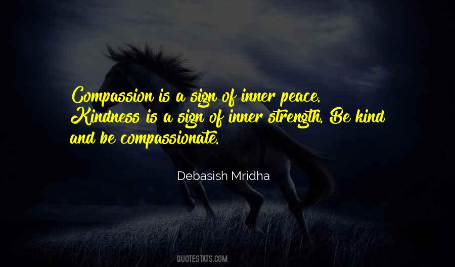Peace And Compassion Quotes #44640