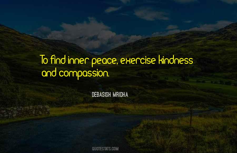 Peace And Compassion Quotes #452346