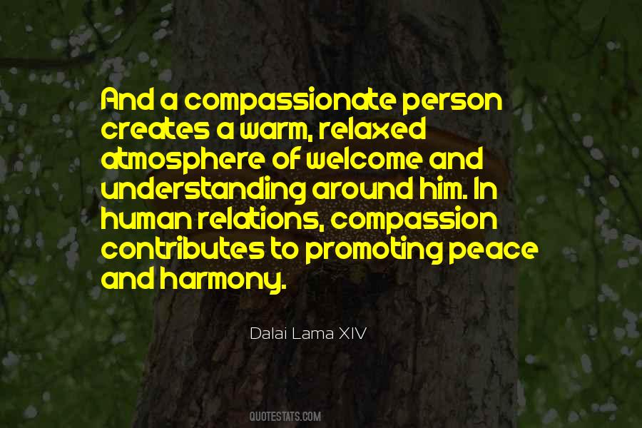 Peace And Compassion Quotes #947390
