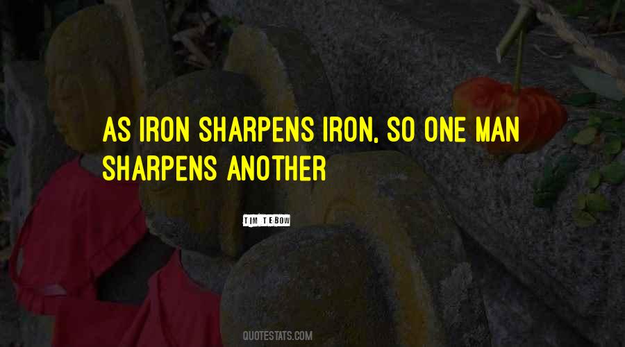 Quotes About Sharpens #1273219