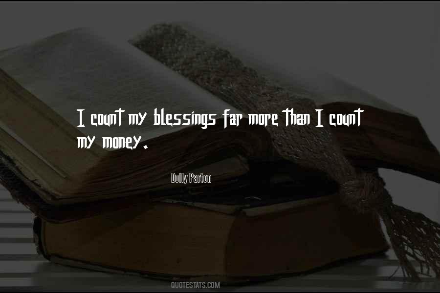 Quotes About More Blessings #1812947