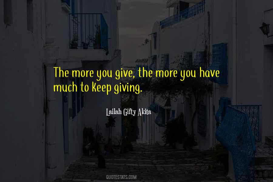 Quotes About More Blessings #718466