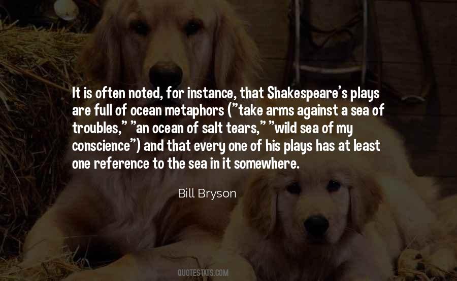 Quotes About The Sea Shakespeare #1082674
