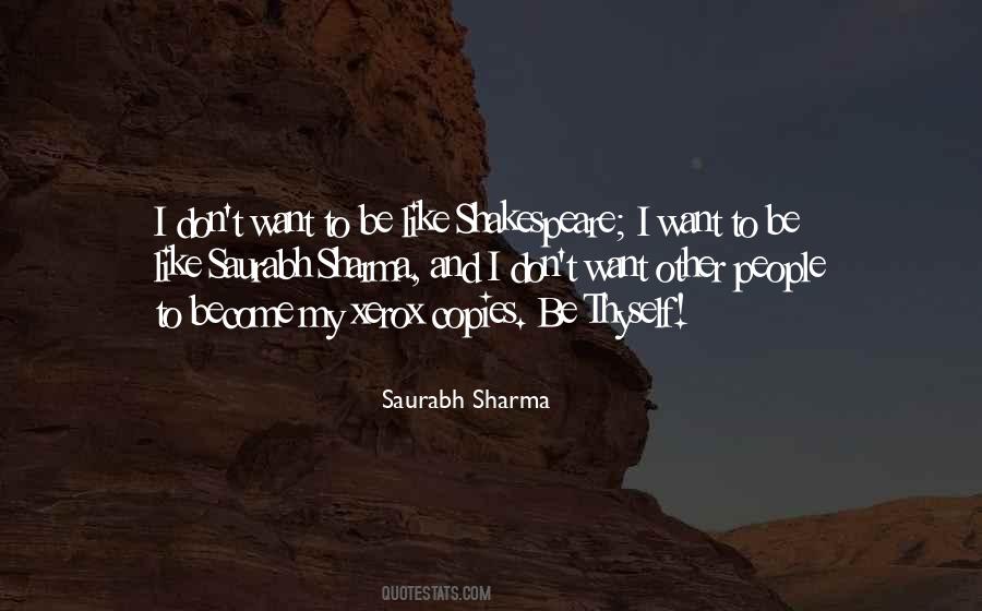 Quotes About Sharma #195863